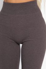 Лосины в рубчик утепленные НЬЮ (шоколад) Б14977-7М LT Collection