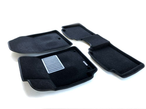 Коврики салона для HYUNDAI Elantra (2016-) Euromat 3D Business черные. Арт. EMC3D-002702