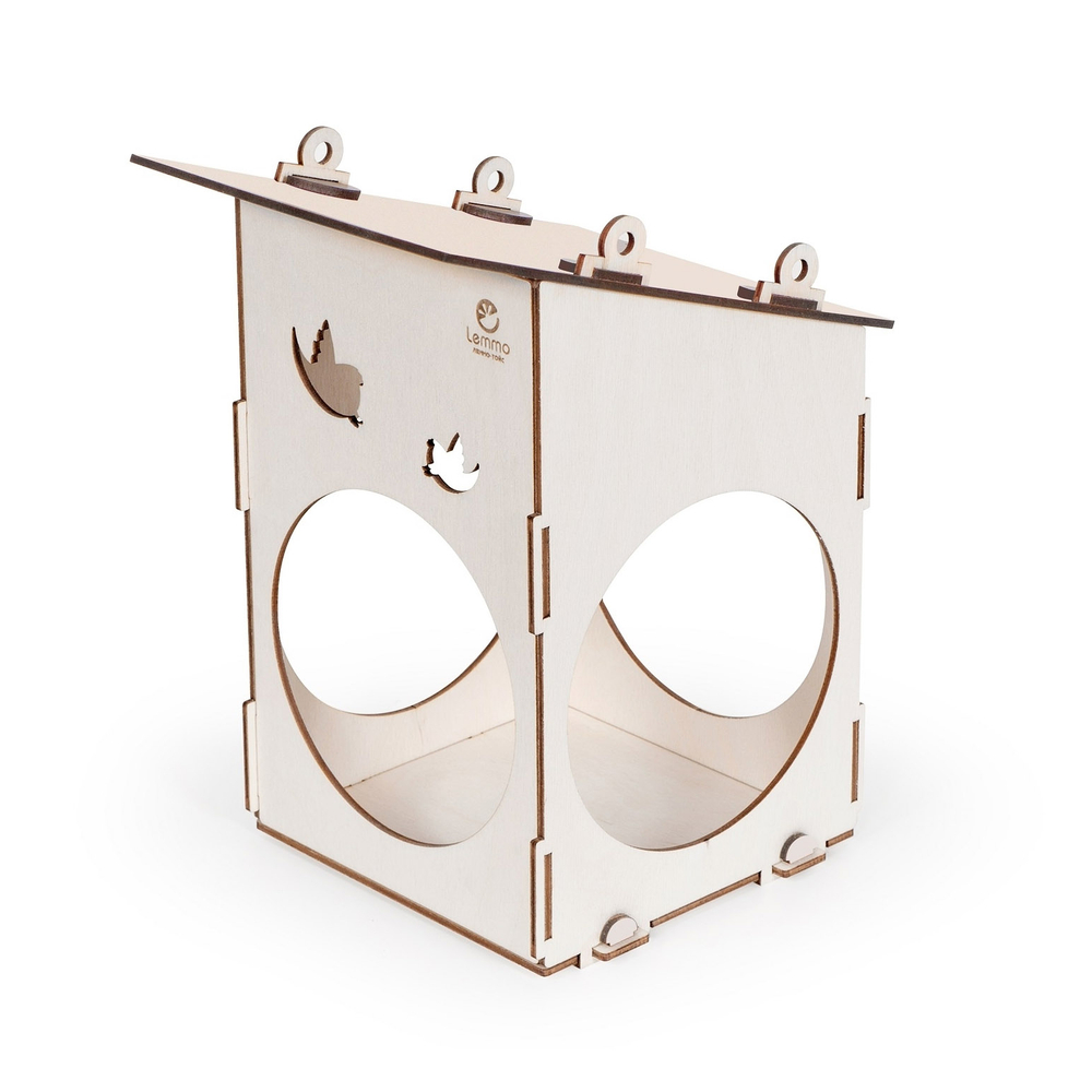 Деревянный конструктор - Кормушка для птиц (Lemmo)