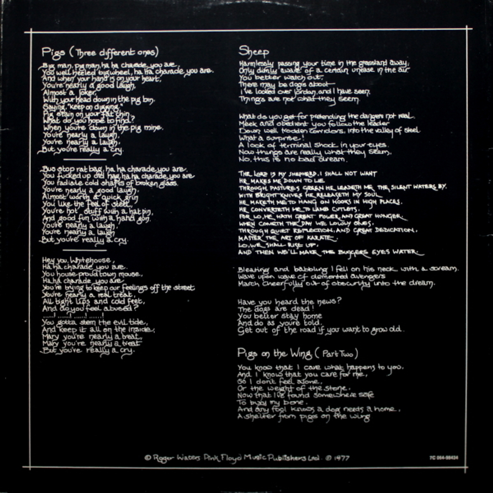 Pink Floyd / Animals (LP)