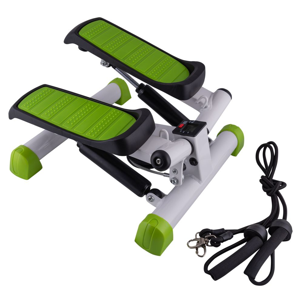 Мини степпер поворотный с эспандерами Atemi