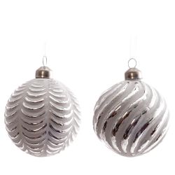GAEM Украшение новогоднее "Шар", L8 W8 H9 см, 2в.