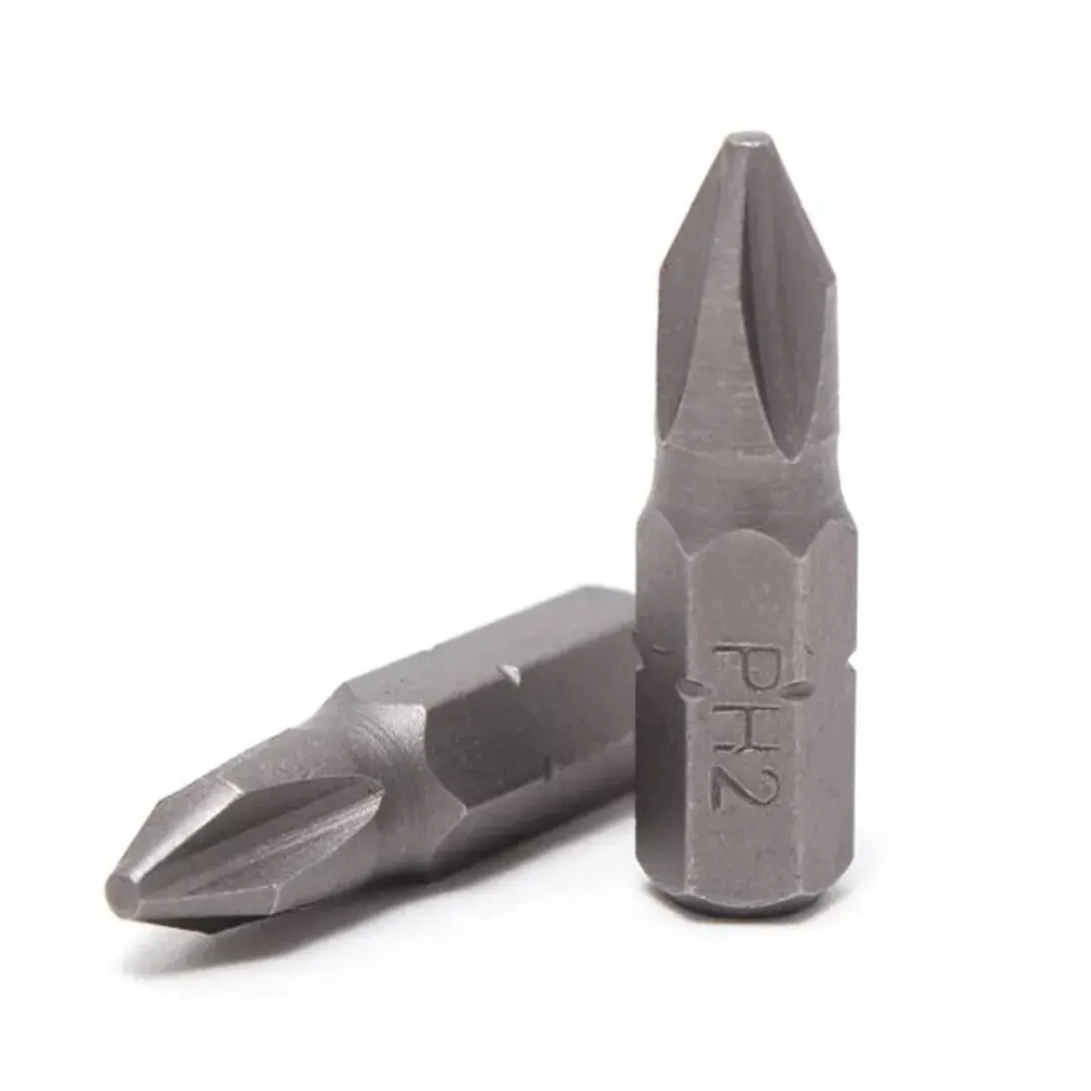 Бита крестообразная PH.2х30мм, 1/4''(20шт/уп) RockForce##Rock FORCE RF-121302