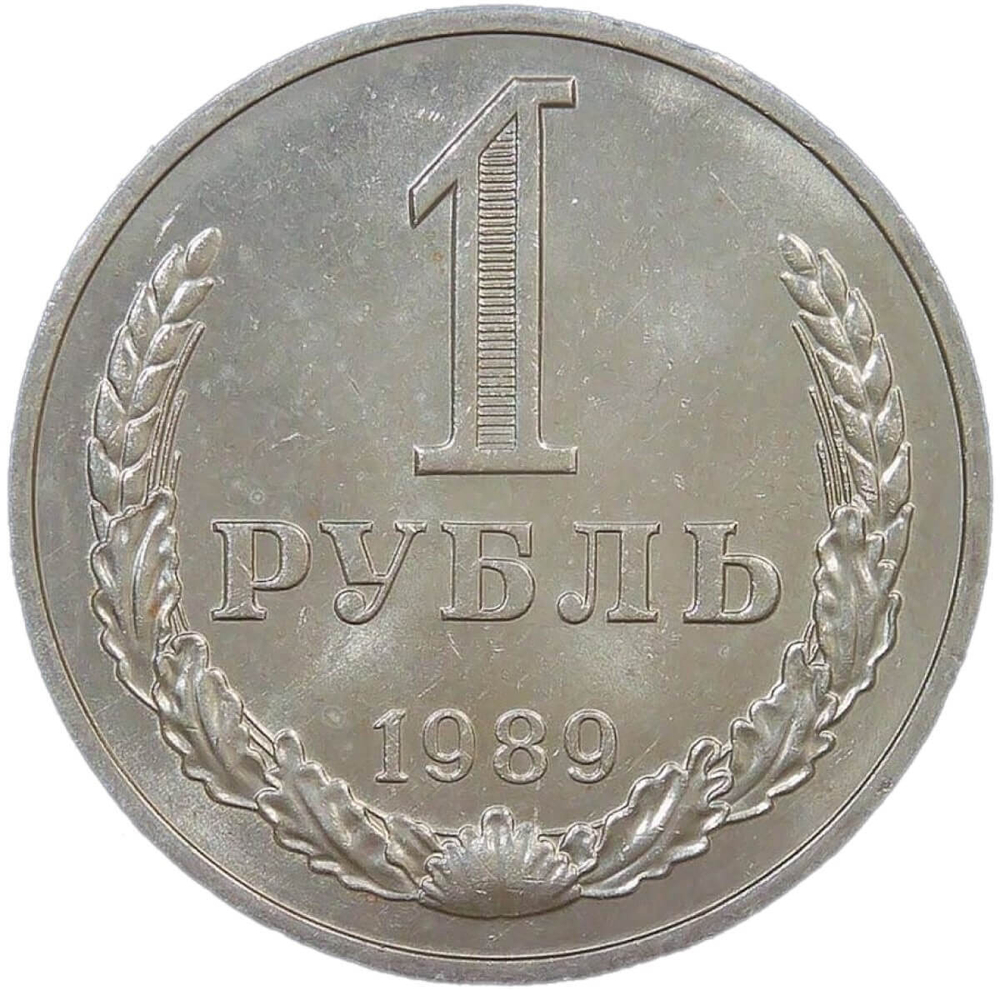1 рубль 1989 (XF-AU)
