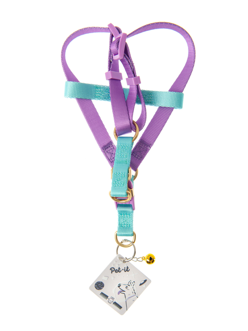 Pet-it Шлейка размер XS ( 27х40 см ) фиолетовая