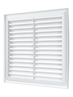 Решетка вентиляционная РР разъемная 350х350 пластик ERA