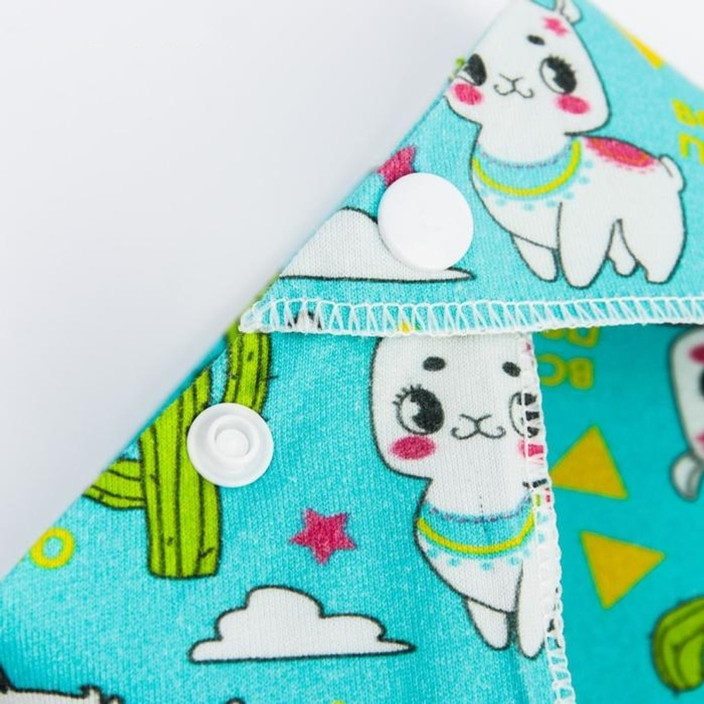 5361754 Нагрудник -бандана непромокаемый, с прорезывателем «Радость» МИКС