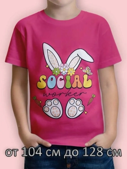 Футболка для садика и школы.девочка.1 шт