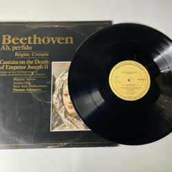 Винтажная виниловая пластинка LP Beethoven Бетховен, Ah Perfido Op 65, Cantana On The Death Of Emperor Joseph 2. Wo O 87 (Нидерланды 1983)