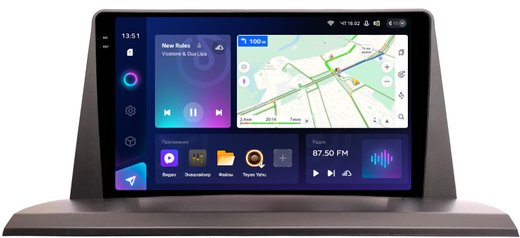 Магнитола для Lexus NX200, NX200t, NX300h 2014-2017 (тачпад) - Teyes CC3-2K+SPLIT на Android 10, 2K QLED, CarPlay, 4G SIM-слот, 4/64 ГБ