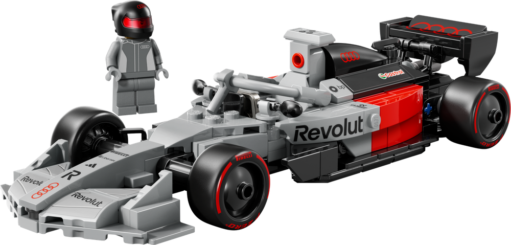 Конструктор лего спид чемпионс Болид  77259 | LEGO Speed Champions Audi Revolut F1 Team R26 Race Car  216 деталей | 10+