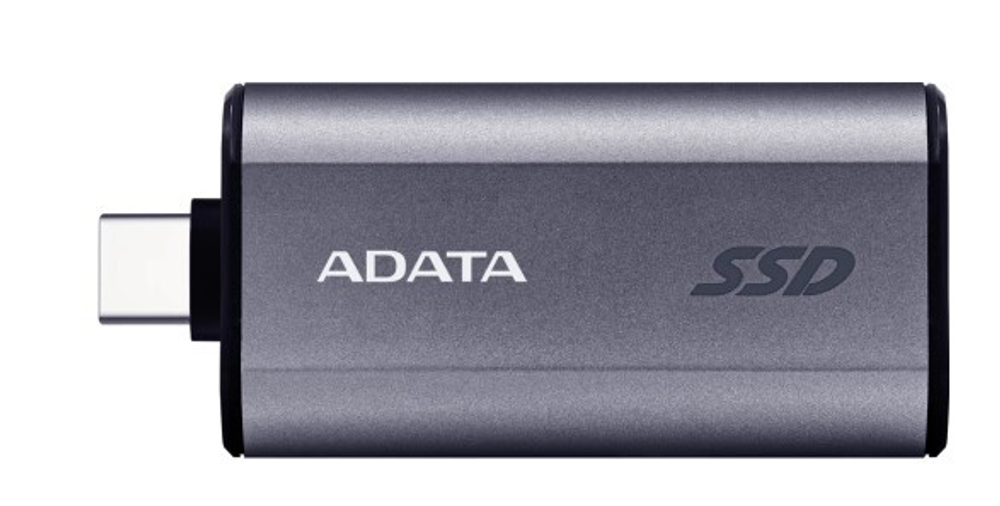 Внешний SSD USB 3.2 Gen 2 Type-C ADATA SC750-1000G-CCBK