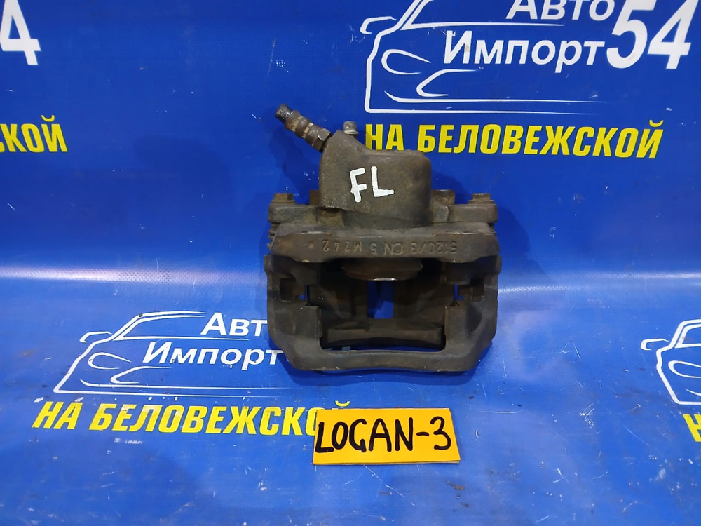 Суппорт тормозной передний левый RENAULT LOGAN 2010