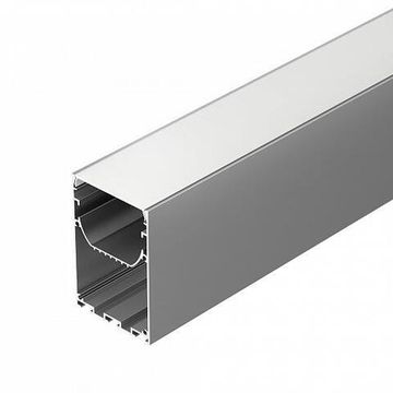 Профиль для прямоугольных светильников 2м 041646 серебристый LINE-S-5075-2000 ANOD Arlight