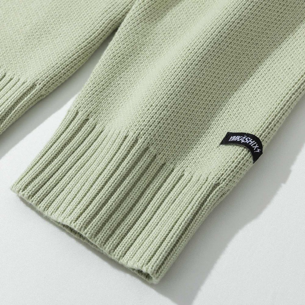 Свитер YMKASHIX Джемпер Delta Фисташковый