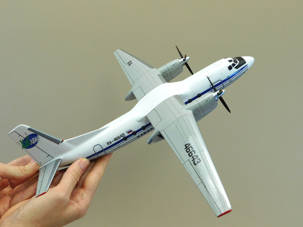 Модель самолета Ан-24РВ (М1:72, ХАБАВИА)