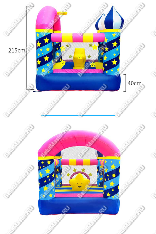 Коммерческий батут "Арабская ночь  2,2*2,2*2,1 м