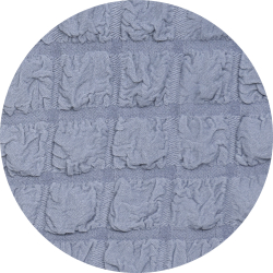 Чехол на кресло с оборкой Стандарт, цвет Серый