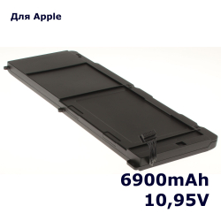 Аккумулятор iBatt 6900mAh для ноутбука Apple MacBook Pro 17" MD311 (A1383)