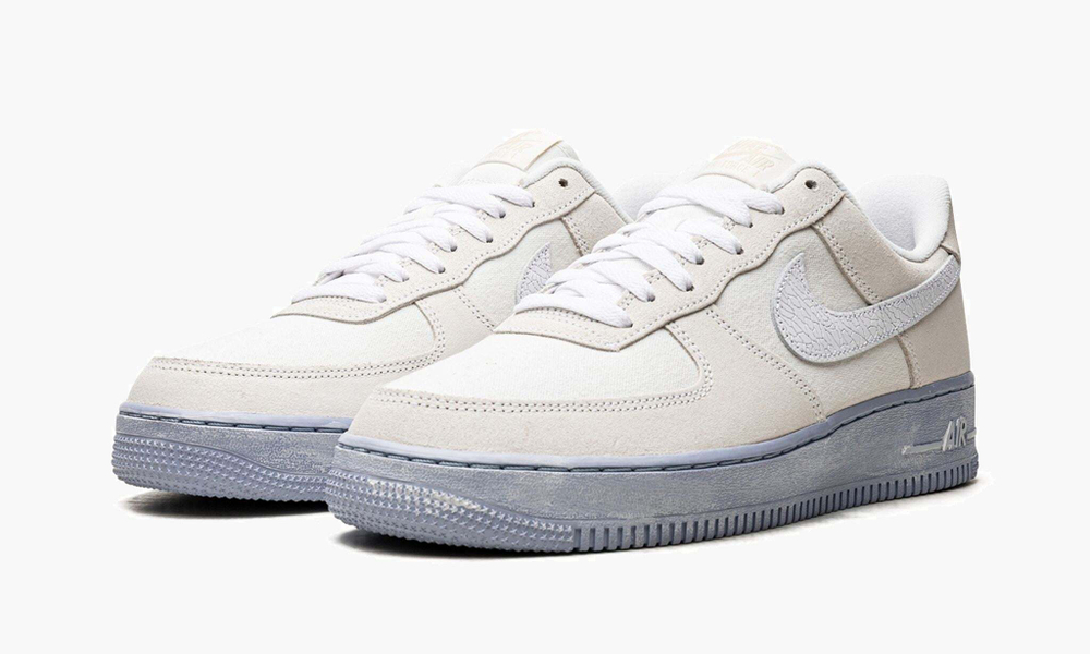 Nike Air Force 1 Low '07 LV8 EMB "Summit White Blue Whisper"
