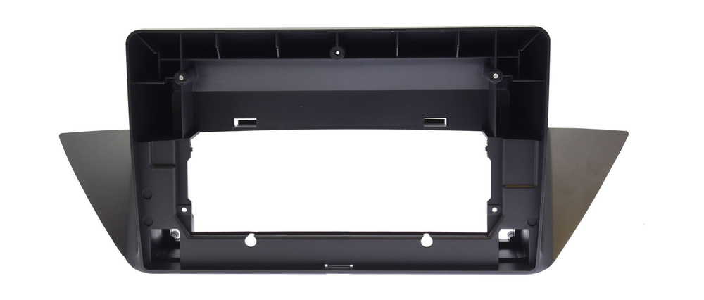 Комплект рамки с разъёмами 10" BMW X1 E84 2009-2014 без CIC экрана "в хлебницу" (поддержка БК и мультируля) - Car-Smart 9595