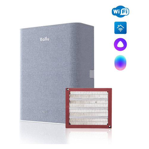 Очиститель воздуха приточный Ballu ONEAIR ASP-100H серый НС-1630295