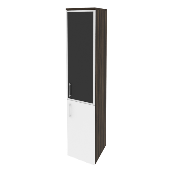 Оникс Шкаф высокий узкий правый O.SU-1.2 R (R) black  400*420*1977