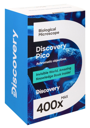 Микроскоп Levenhuk Discovery Pico Polar с книгой