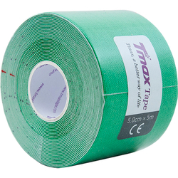 Тейп кинезиологический TMAX Extra Sticky 5 см x 5 м, 423181, зеленый
