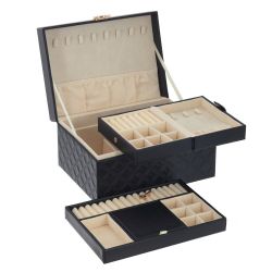 GAEM Шкатулка для украшений с дорожным футляром, L25 W18 H12,5 см