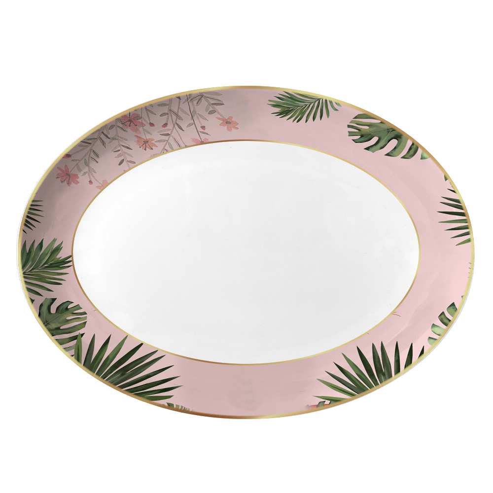 Закусочная тарелка маленькая First Lady Зачарованный лес