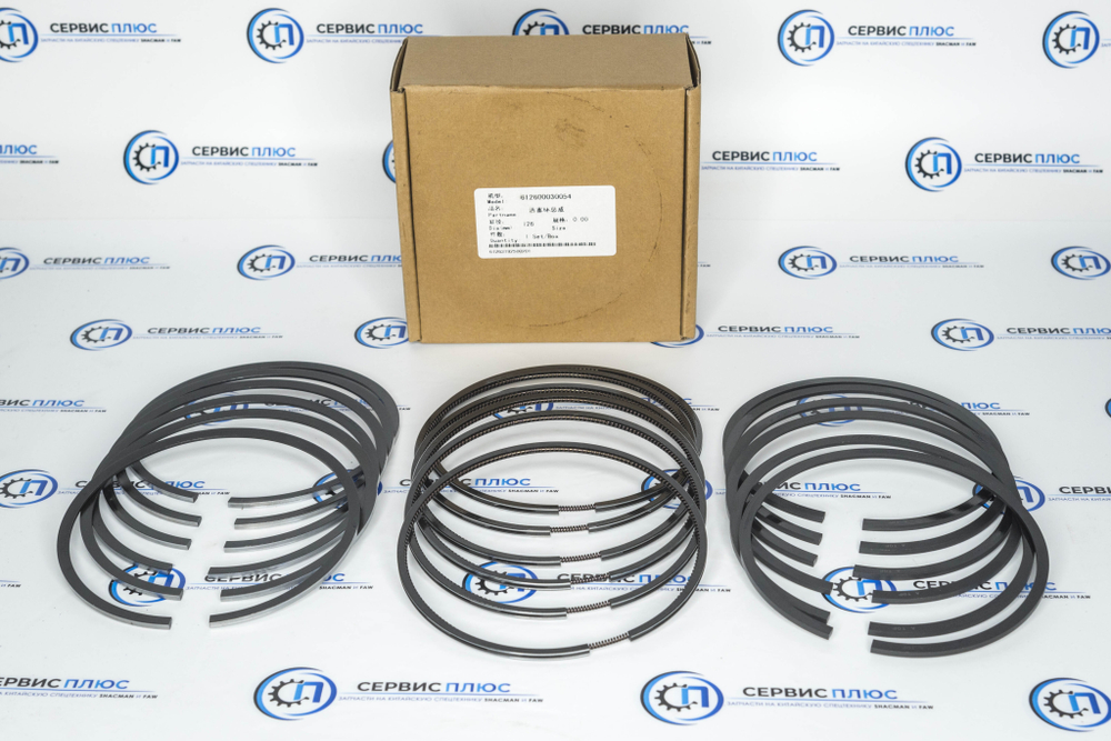 Кольца поршневые (компл.) WP12  612600030054