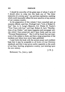 Life and Letters of Robert Edward Lee. Soldier and Man | J.W. Jones