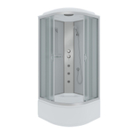 Душевая кабина Niagara Classic NG-2309-14G (100х100х215) высокий поддон(40см),стекло матовое,4 места