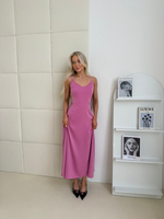 Платье Blossom миди розовый