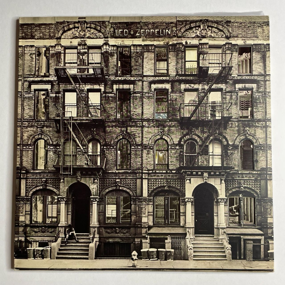 Винтажная виниловая пластинка LP Led Zeppelin Physical Graffiti (Japan 1975) (No Obi) Ten Years Gone