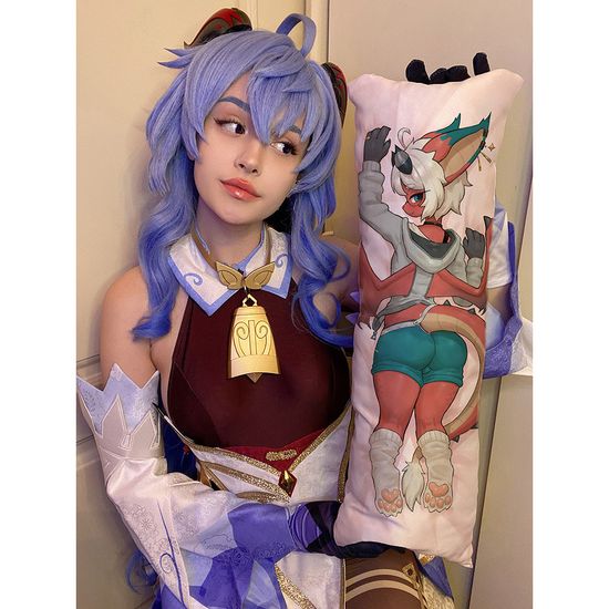 Мини дакимакура фурри Дракон мальчик арт. M1283, 60х20 см