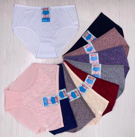 [m]Трусы х/б вставка спереди(великан) 615