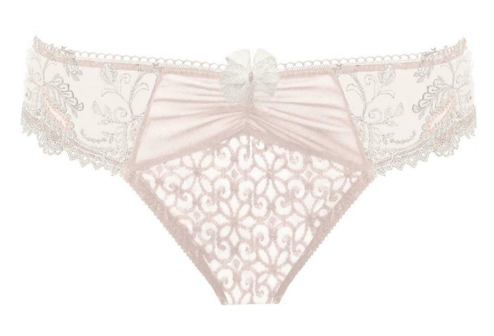 Трусы-слипы Pompadour с изящной вышивкой (Размер: 44) (Цвет: черный)