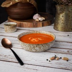 Салатник 400 мл d 15,5 см h4,3 см Brown Spider Silk P.L. Proff Cuisine [6]