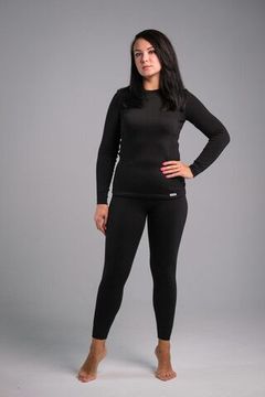 Термобелье Arctic Woman (Двухслойное, Чёрн)