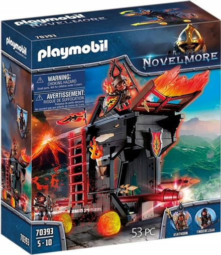 Конструктор Playmobil NOVELMORE Огненный таран Burnham Warriors 70393