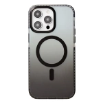 Чехол-накладка Mutural MagSafe Icesense Series для iPhone 15 Pro пластиковый (черный градиент)