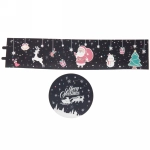 Диско-шар «Fantasy - Ушки» (в комплекте 6 картинок) 13*14 см, 5 реж, батарейки 4хАAА, USB, RGB (220V)