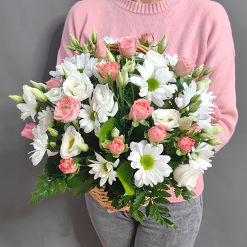 Композиция в корзине