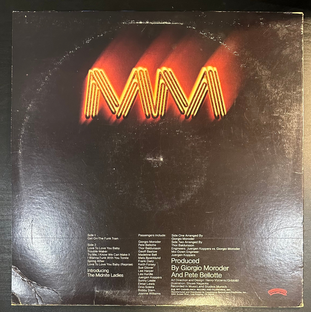 Munich Machine- Munich Machine (США 1977г.)