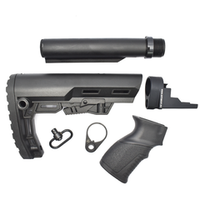 Комплект: Телескопический приклад на АКМ/АК74, Alpha без подщечника, K.Arma