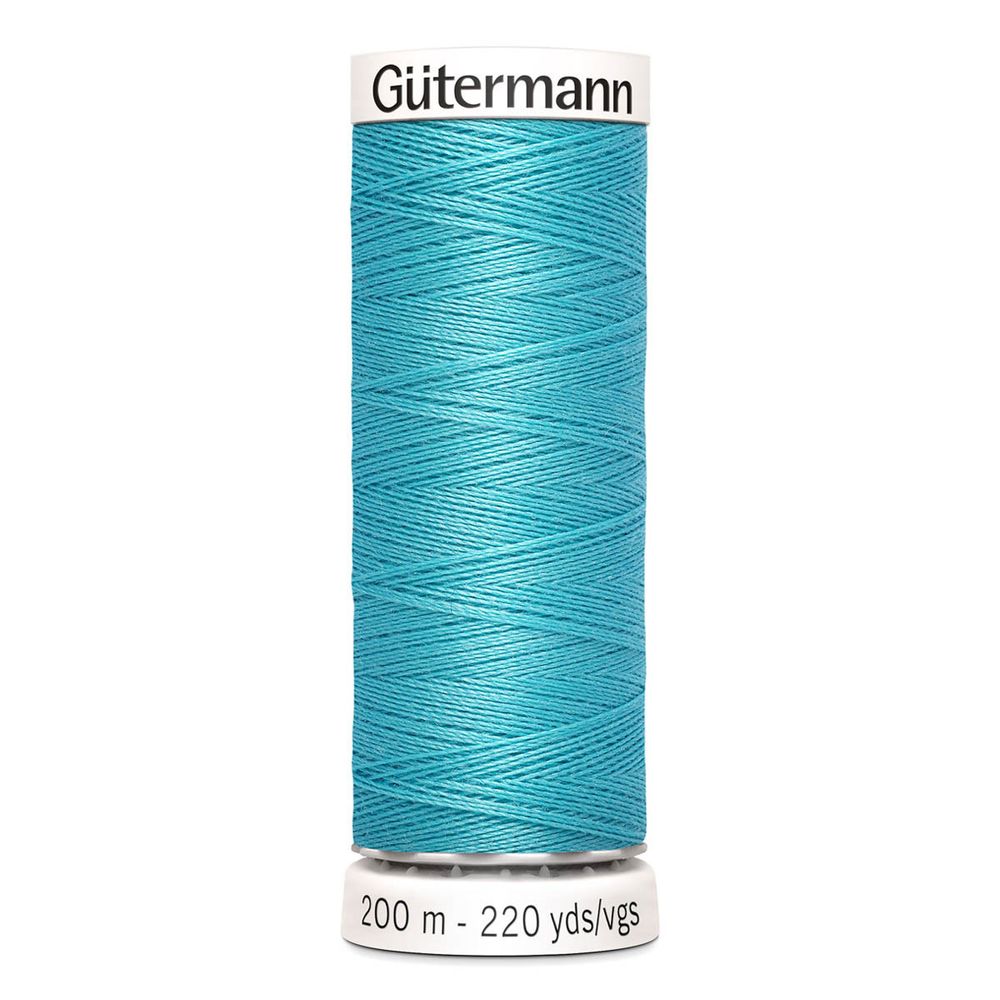 Нитки универсальные Gutermann Sew-all 100 (200 метров), 5 кат. | 714 умеренный аквамарин