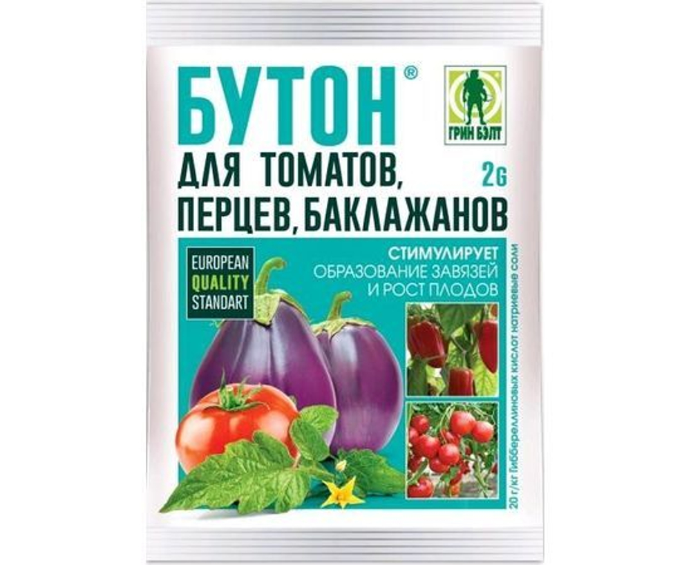 Стимулятор роста Бутон для томатов, перцев и баклажанов, Green Belt, 2г