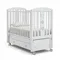 Детская кроватка с продольным маятником Гандылян Дени Люкс Белая